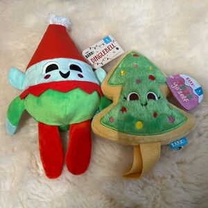 Bark Box Christmas Bundle Large NWT Dinglebell and Tree Yo’self